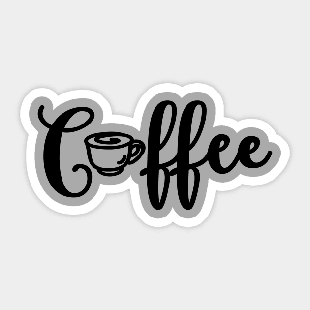 Coffee Sticker by TeeBunny17